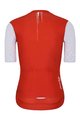 HOLOKOLO Cyklistický dres s krátkym rukávom - VIBES LADY - biela/červená