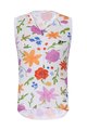 HOLOKOLO dres bez rukávov a krátke nohavice - FLORAL ELITE LADY - viacfarebná/čierna/biela