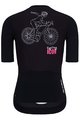 HOLOKOLO Cyklistický krátky dres a krátke nohavice - ICON ELITE LADY - čierna