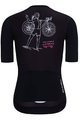 HOLOKOLO Cyklistický krátky dres a krátke nohavice - FUTURE ELITE LADY - čierna
