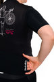 HOLOKOLO Cyklistický dres s krátkym rukávom - FUTURE ELITE LADY - biela/čierna/ružová