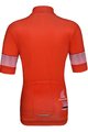 HOLOKOLO Cyklistický dres s krátkym rukávom - FLOW JUNIOR - viacfarebná/červená