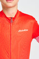 HOLOKOLO Cyklistický dres s krátkym rukávom - FLOW JUNIOR - viacfarebná/červená