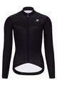 HOLOKOLO Cyklistický dres s dlhým rukávom zimný - STARLIGHT LADY WNT - čierna