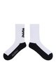 HOLOKOLO Cyklistické ponožky klasické - LINEAL - čierna/biela