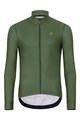 HOLOKOLO Cyklistický dres s dlhým rukávom zimný - PHANTOM WINTER - zelená