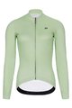 HOLOKOLO Cyklistický dres s dlhým rukávom zimný - PHANTOM LADY WINTER - svetlo zelená