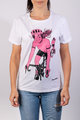 NU. BY HOLOKOLO Cyklistické tričko s krátkym rukávom - WIND LADY - biela