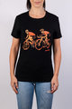 NU. BY HOLOKOLO Cyklistické tričko s krátkym rukávom - JUST US - čierna