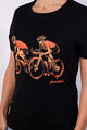 NU. BY HOLOKOLO Cyklistické tričko s krátkym rukávom - JUST US - čierna