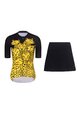 RIVANELLE BY HOLOKOLO krátky dres a sukňa - CHEETAH II - čierna/žltá