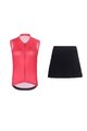 RIVANELLE BY HOLOKOLO Cyklistický krátky dres a krátke nohavice - PURE - čierna/ružová