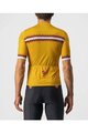 CASTELLI Cyklistický krátky dres a krátke nohavice - GRIMPEUR - oranžová/čierna