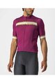 CASTELLI Cyklistický krátky dres a krátke nohavice - GRIMPEUR - čierna/bordová