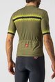 CASTELLI Cyklistický krátky dres a krátke nohavice - GRIMPEUR - zelená/čierna