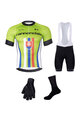 BONAVELO Cyklistický mega set - CANNONDALE SK - biela/zelená/čierna