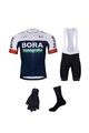 BONAVELO Cyklistický mega set - BORA 2025 - modrá/biela/čierna