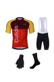 BONAVELO Cyklistický mega set - COFIDIS 2025 - čierna/červená/oranžová