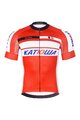 BONAVELO Cyklistický mega set - KATUSHA - čierna/červená/biela
