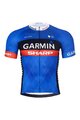 BONAVELO Cyklistický mega set - GARMIN SHARP - biela/modrá/čierna