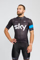 BONAVELO Cyklistický krátky dres a krátke nohavice - SKY - modrá/čierna