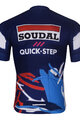 BONAVELO Cyklistický krátky dres a krátke nohavice - SOUDAL-QUICKSTEP 25 - čierna/modrá