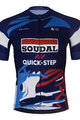 BONAVELO Cyklistický krátky dres a krátke nohavice - SOUDAL-QUICKSTEP 25 - čierna/modrá