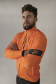 HOLOKOLO Cyklistická zateplená bunda - 2in1 WINTER - oranžová