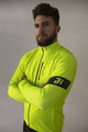 HOLOKOLO Cyklistická zateplená bunda - 2in1 WINTER - žltá