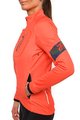 HOLOKOLO Cyklistická zateplená bunda - 2in1 WINTER LADY - oranžová