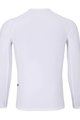 HOLOKOLO Cyklistické tričko s dlhým rukávom - WINTER BASE LAYER - biela