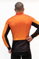 HOLOKOLO Cyklistická zateplená bunda - CLASSIC - čierna/oranžová