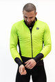 HOLOKOLO Cyklistická zateplená bunda - CLASSIC - čierna/zelená