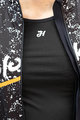 HOLOKOLO Cyklistická zateplená bunda - GRAFFITI - čierna