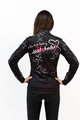 HOLOKOLO Cyklistická zateplená bunda - GRAFFITI LADY - čierna