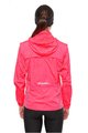 HOLOKOLO Cyklistická vetruodolná bunda - WIND/RAIN LADY - ružová