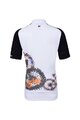 HOLOKOLO Cyklistický krátky dres a krátke nohavice - RIDERS KIDS - viacfarebná/biela/čierna