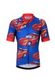 HOLOKOLO Cyklistický krátky dres a krátke nohavice - CARS - červená/čierna/modrá