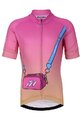 HOLOKOLO Cyklistický krátky dres a krátke nohavice - CANDYBAG - viacfarebná/ružová/čierna