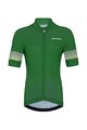 HOLOKOLO Cyklistický krátky dres a krátke nohavice - FLOW JUNIOR - čierna/zelená