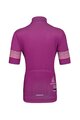 HOLOKOLO Cyklistický krátky dres a krátke nohavice - FLOW JUNIOR - fialová/čierna