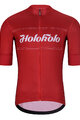 HOLOKOLO Cyklistický krátky dres a krátke nohavice - GEAR UP  - čierna/červená