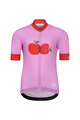 HOLOKOLO Cyklistický krátky dres a krátke nohavice - FRUIT KIDS - čierna