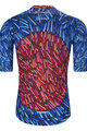 HOLOKOLO Cyklistický krátky dres a krátke nohavice - TAMELESS  - čierna/modrá/červená