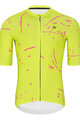 HOLOKOLO Cyklistický krátky dres a krátke nohavice - PASSION - ružová/žltá