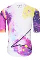 HOLOKOLO Cyklistický krátky dres a krátke nohavice - SPLASH - viacfarebná/ružová/fialová