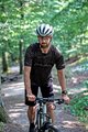 HOLOKOLO Cyklistický MTB dres a nohavice - BLACK VIBE MTB - čierna