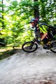 HOLOKOLO Cyklistický dres s krátkym rukávom - TYRE MTB - čierna/šedá/zelená