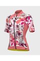 ALÉ Cyklistický krátky dres a krátke nohavice - PR-S GARDEN LADY - ružová/čierna