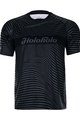 HOLOKOLO Cyklistický dres s krátkym rukávom - BLACK VIBE MTB - čierna